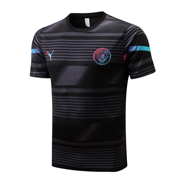 Trainingsshirt Manchester City 2022-23 Schwarz